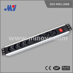 8 ways switch PDU socket with switch and children protectors