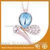 Wedding Silver Necklace Designs Simple Diamond Necklace Zinc Alloy