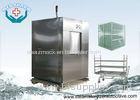 SS304 Sliding Door Steam Generator Horizontal Autoclaves For Research Institutes