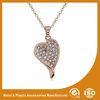 OEM / ODM Metal Chain Necklace For Women Heart Pendant Necklace