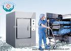 Double Door SS316l Chamber Pharmaceutical Autoclave With Colored Touch Screen