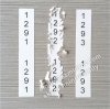 Custom Security Permanent Serial Number Stickers in Rolls Ultra Destructive Number Sticker