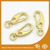 Gold / Silver Plated Zinc Alloy Snap Hooks Handbag Hardware Accessory