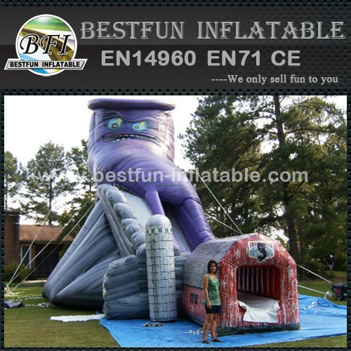 Inflatable Mega Twister Super Slide