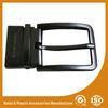 Gunmetal Reversible Oversized Belt Buckles Polishing Surface Treatment