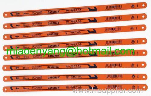 Bimetal hacksaw blade Bi-metal hacksaw blades