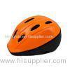 Out Mold PVC Kids Bike Helmet Orange 8 Vents High Anti - Impact CE EN1078 Certificated