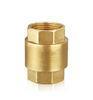 Small DN40 Thread Brass Vertical Lift Air Check Valve For Compressor