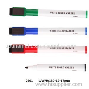 Whiteboard Marker With Brush/Magnet