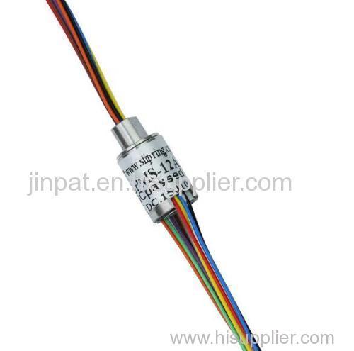 Micro Capsule Slip Ring 12 Circuits Gold To Gold Contact For Total Station Equipment