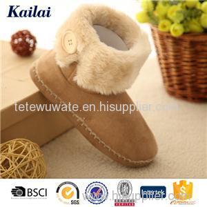 Suede Fabric Winter Boot