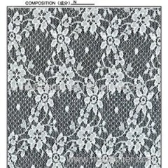 White Nylon Lace Fabric (R5038)