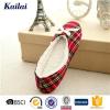 Plaid Bowknot Dance Shoes