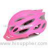 Red Bike Riding Helmets / Female Bike Helmets 54Cm - 61Cm Head Girth