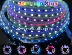 2811 Dream Magic Color 5050 RGB Digital LED Strip DC12V 60LED/m IP67 Waterproof Intelligent LED Strip