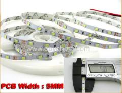 PCB width 5mm LED Strip SMD 2835 flexible light 12V 60LED/m 5m/lot low power high brightness