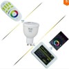 Mi light GU10 4W DC12V RGBW RGBWW Wifi 2.4G Wireless Dimmable LED Ceilling Spot Light Bulbs lamp RF Remote Wifi APP cont