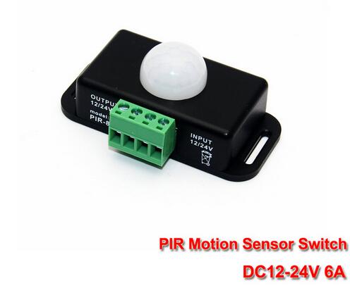 DC12-24V 6A PIR Motion Sensor Switch for LED strip