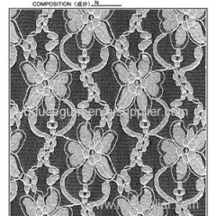 126cm Floral Design Afrian Lace Fabric (R576)