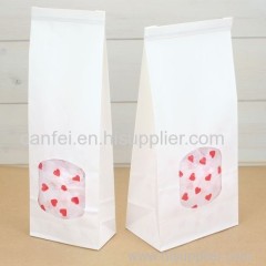 Custom handmade printed packing paper bag