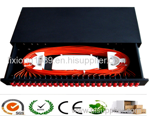 24 Port FC Optical Cable Terminal Distribution Box/ ODF fiber optic terminal box