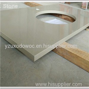 Bathroom Quartz Stone Vanity Bath Top