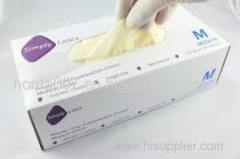 Malaysia non sterile surgical/medical latex gloves