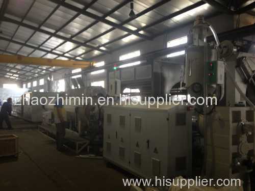 HDPE Plastic Gas Water Pipe Extrusion Line