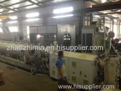HDPE Plastic Gas Water Pipe Extrusion Line machine