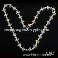 N320 Best Selling Fashion Designs Yellow Stone Dainty Jewelry