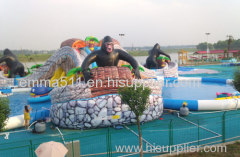 Inflatable Aqua Park Water Park Equipment With CE For Children