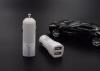 White / Black Quick Charging Iphone Car Charger Universal CE ROHS Certification