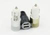 Metal Portable Universal 2 Port USB Car Charger High Output 3.4A 12V - 24V