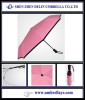 Auto advertising sunproof 3 folding umbrella pretty pink 3 folding umbrella folding umbrella