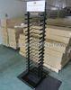 Flooring Stone Tile Display Racks / Black Store Display Racks