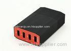 Smart IC Samsung 4 Port USb Wall Charger High Output Over Load / Over Current Protection