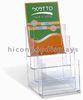 Clear Acrylic Retail Store Fixtures Display Stands Counter Top