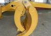 Wearable Steel Mechanical Excavator Grapple Bucket with Rod