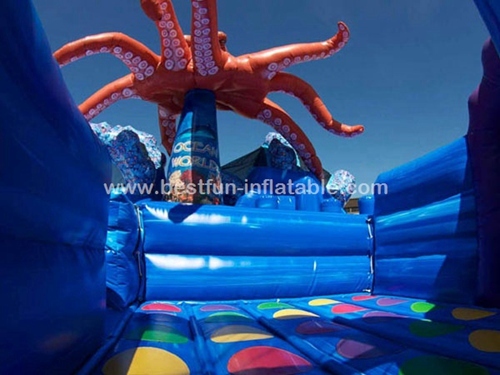 Inflatable bouncer amusement park for Ocean World