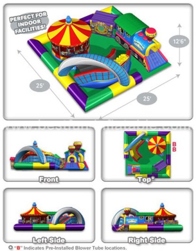 Infltable playground inflatable outdoor amusement park