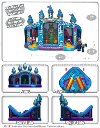 Joy Planet Fun Centre Inflatable Bounce Castle
