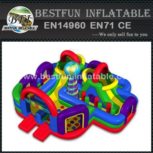Wacky World Inflatable Style Hopscotch and Twister