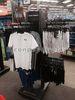 Sportswear Free Standing Clothing Display Racks For Retail Stores