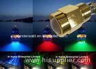 IP68 Copper Boat Underwater LED Lights 9W Drain Plug with Fantastic Color