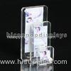 Household Clear Acrylic Photo Stands / Tabletop Photo Display Stands