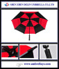 Double canopy golf umbrella 27&quot;*8K oversize golf umbrella large golf umbrella