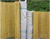 Eco-friendly woven bamboo pole fence