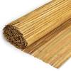 eco-friendly natural rolled up high quality split bamboo fence rolling