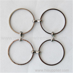 brass metal ring decoration curtain