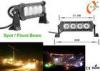Off Road LED Spot Light Bar For Truck / Outdoor LED Flood Lights